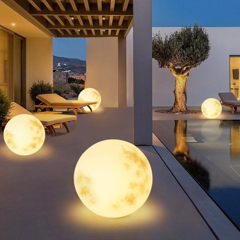 Ambient Resin Garden Lamp