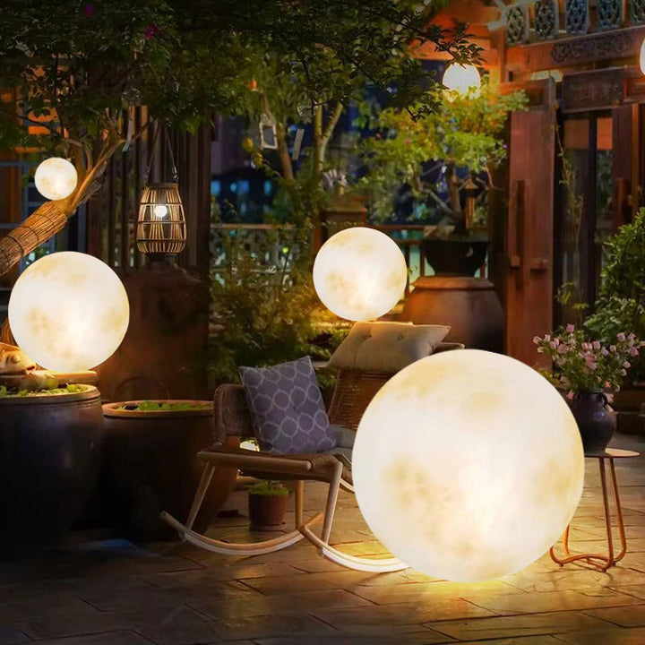 Ambient Resin Garden Lamp
