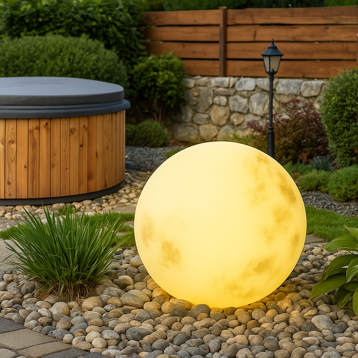 Ambient Resin Garden Lamp