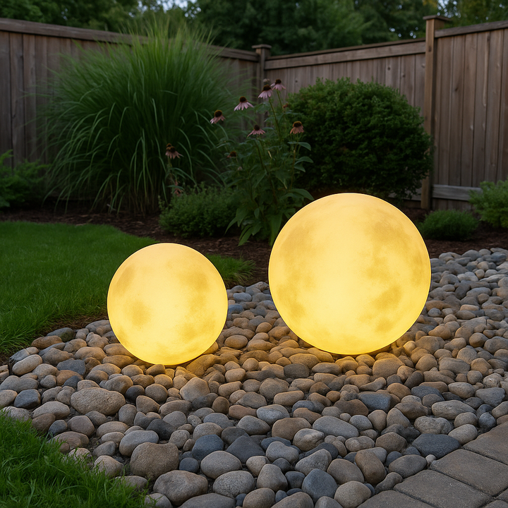 Ambient Resin Garden Lamp