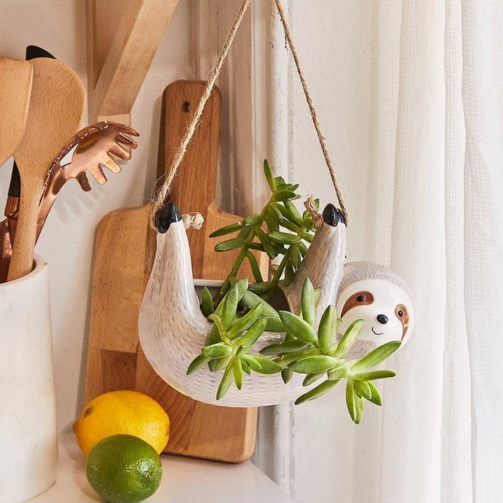 Charming Ceramic Hanging Planter Pot