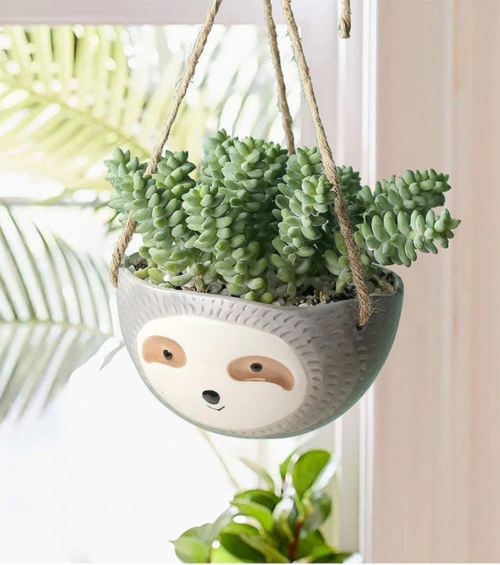Charming Ceramic Hanging Planter Pot