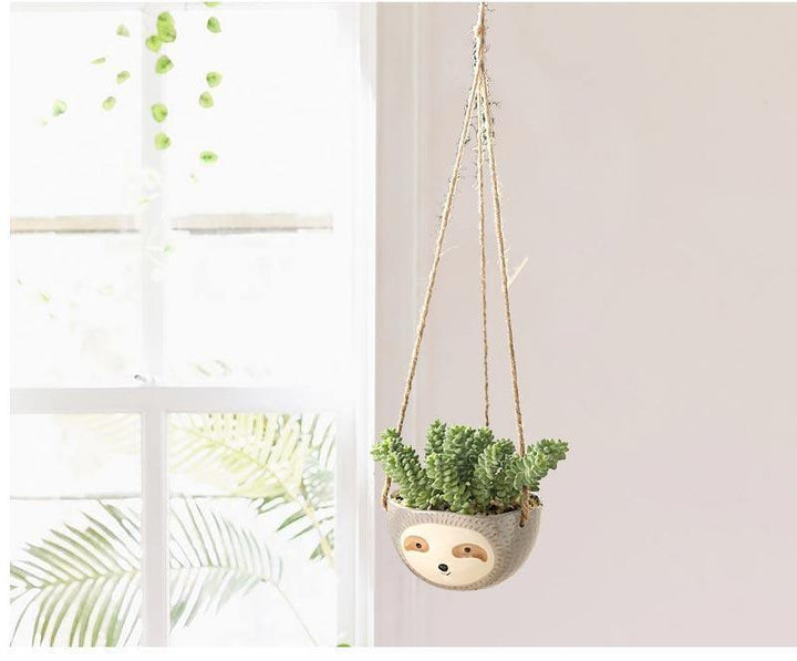 Charming Ceramic Hanging Planter Pot