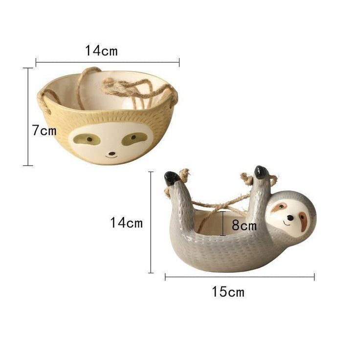 Charming Ceramic Hanging Planter Pot