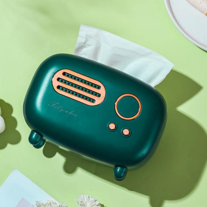 Charming Retro Tissue Box Holder