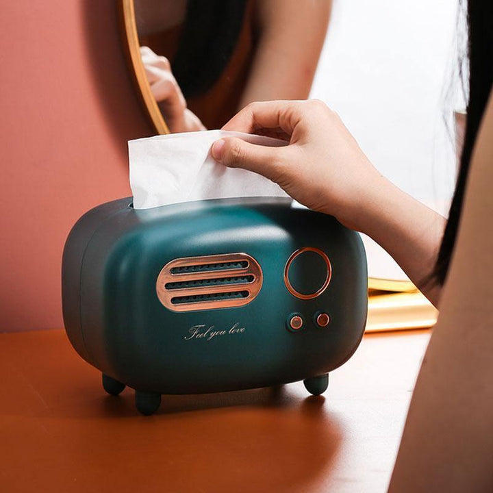 Charming Retro Tissue Box Holder