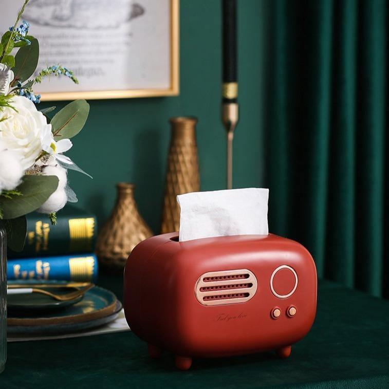 Charming Retro Tissue Box Holder