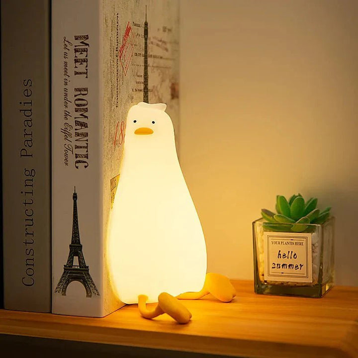 Charming Silicone Duck Lamp