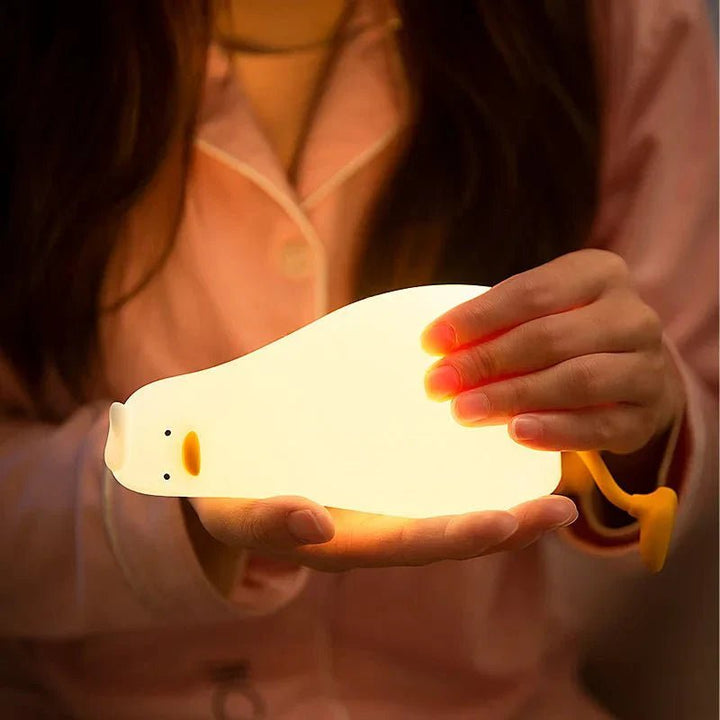 Charming Silicone Duck Lamp