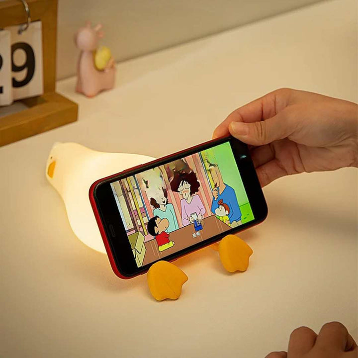 Charming Silicone Duck Lamp