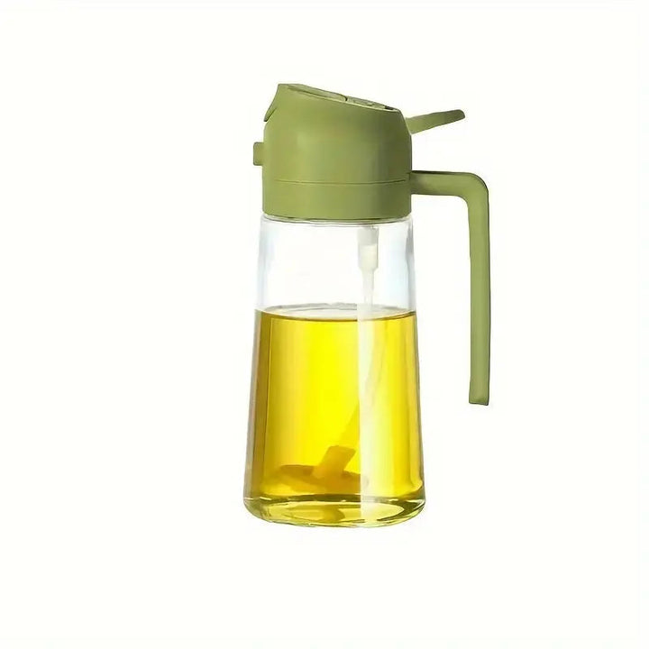 Elegant Glass Oil Dispenser Bottle