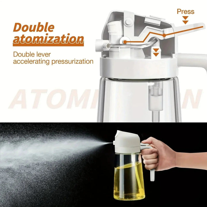 Elegant Glass Oil Dispenser Bottle