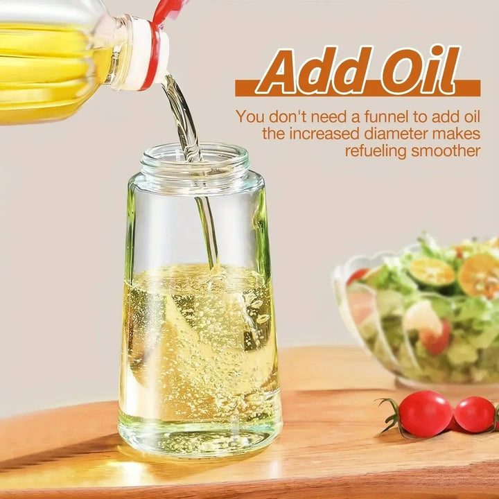 Elegant Glass Oil Dispenser Bottle
