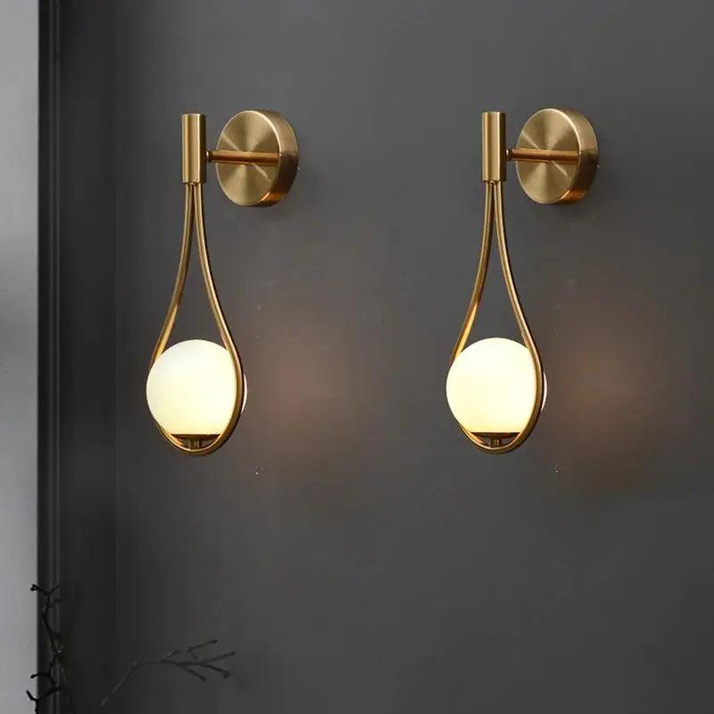 Sleek Metal Wall Sconce Lighting