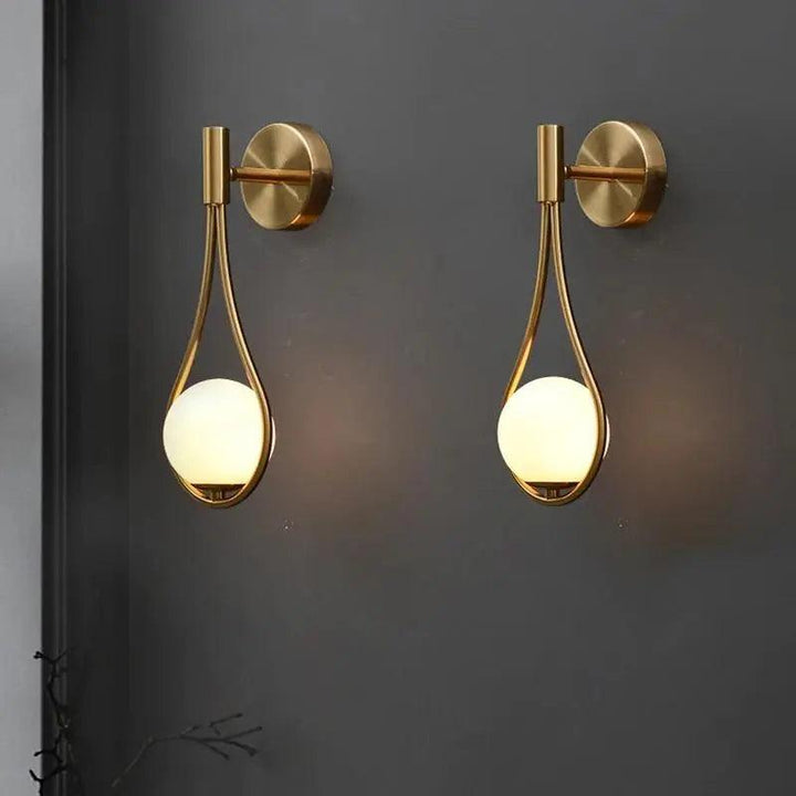 Sleek Metal Wall Sconce Lighting