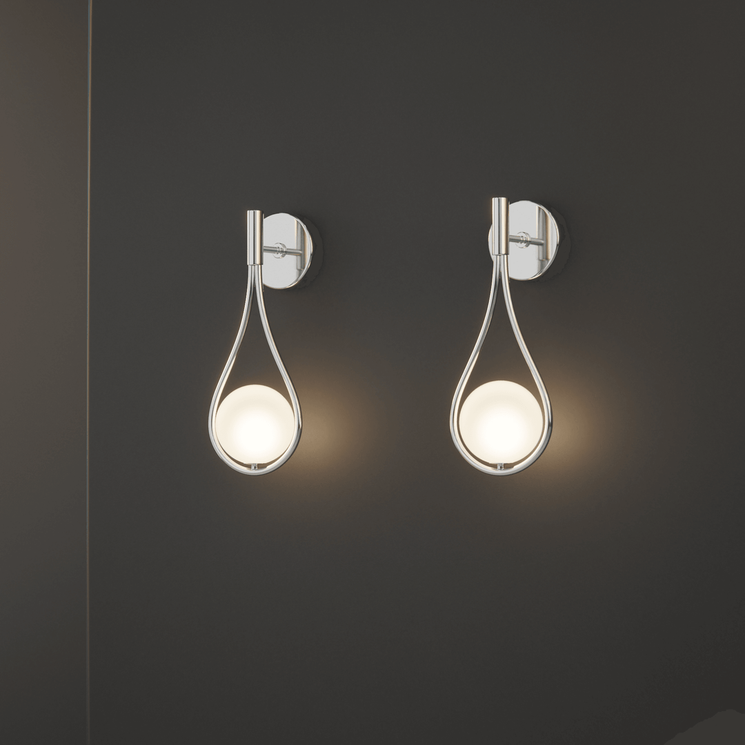 Sleek Metal Wall Sconce Lighting