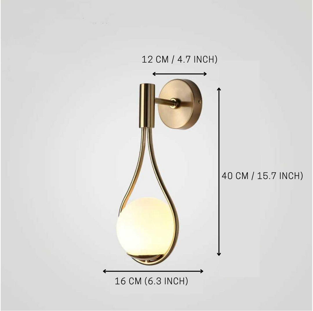 Sleek Metal Wall Sconce Lighting