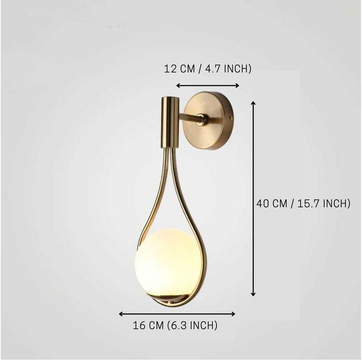 Sleek Metal Wall Sconce Lighting