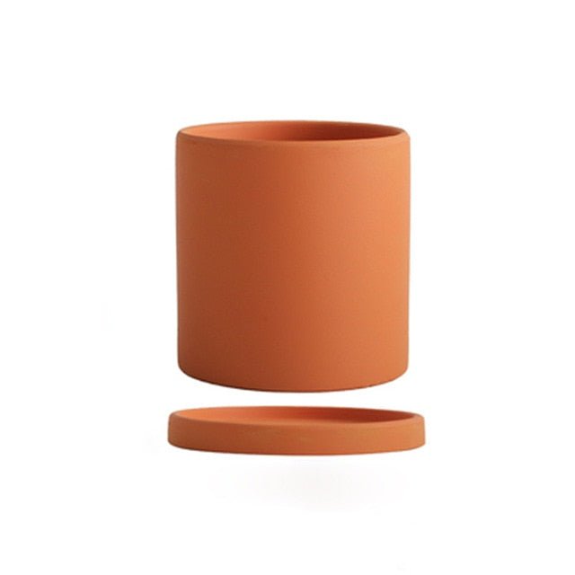 Timeless Ceramic Planter with Saucer