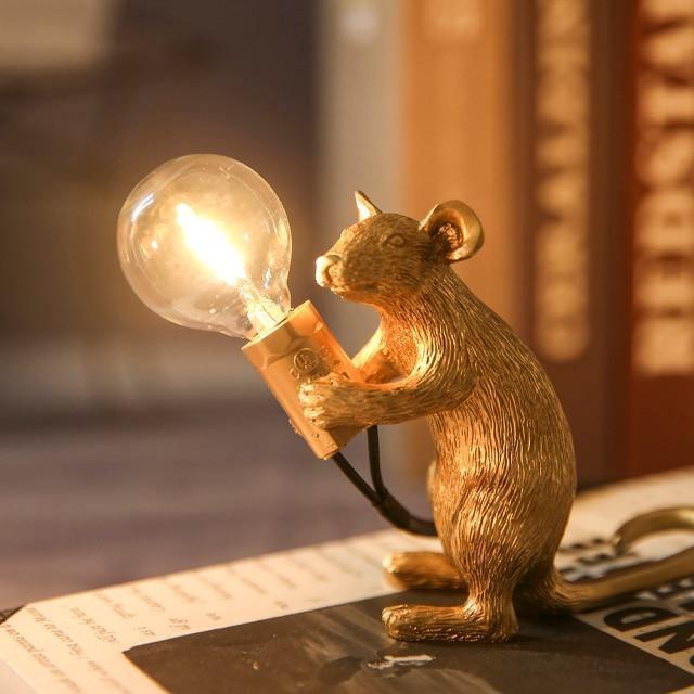 Whimsical Mouse Table Lamp