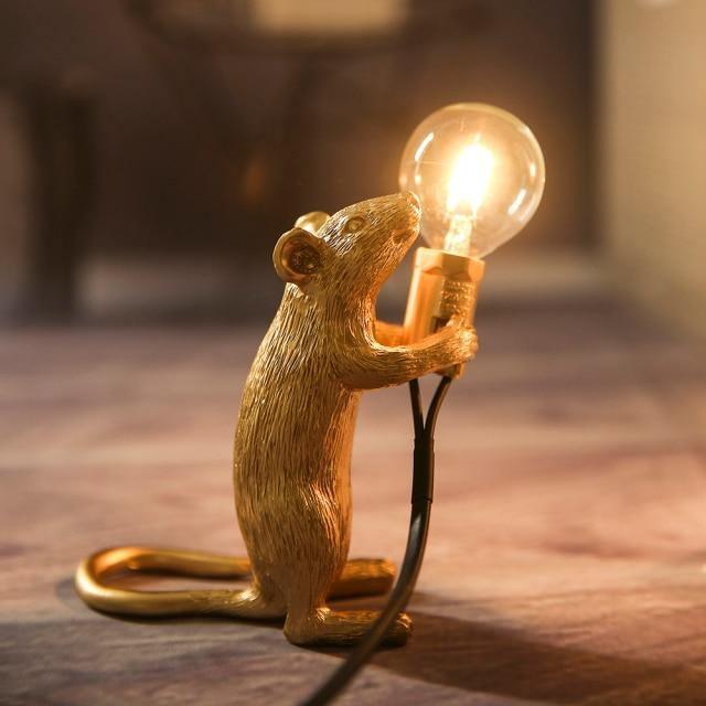 Whimsical Mouse Table Lamp