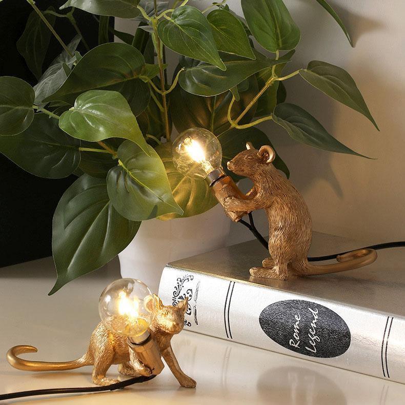 Whimsical Mouse Table Lamp